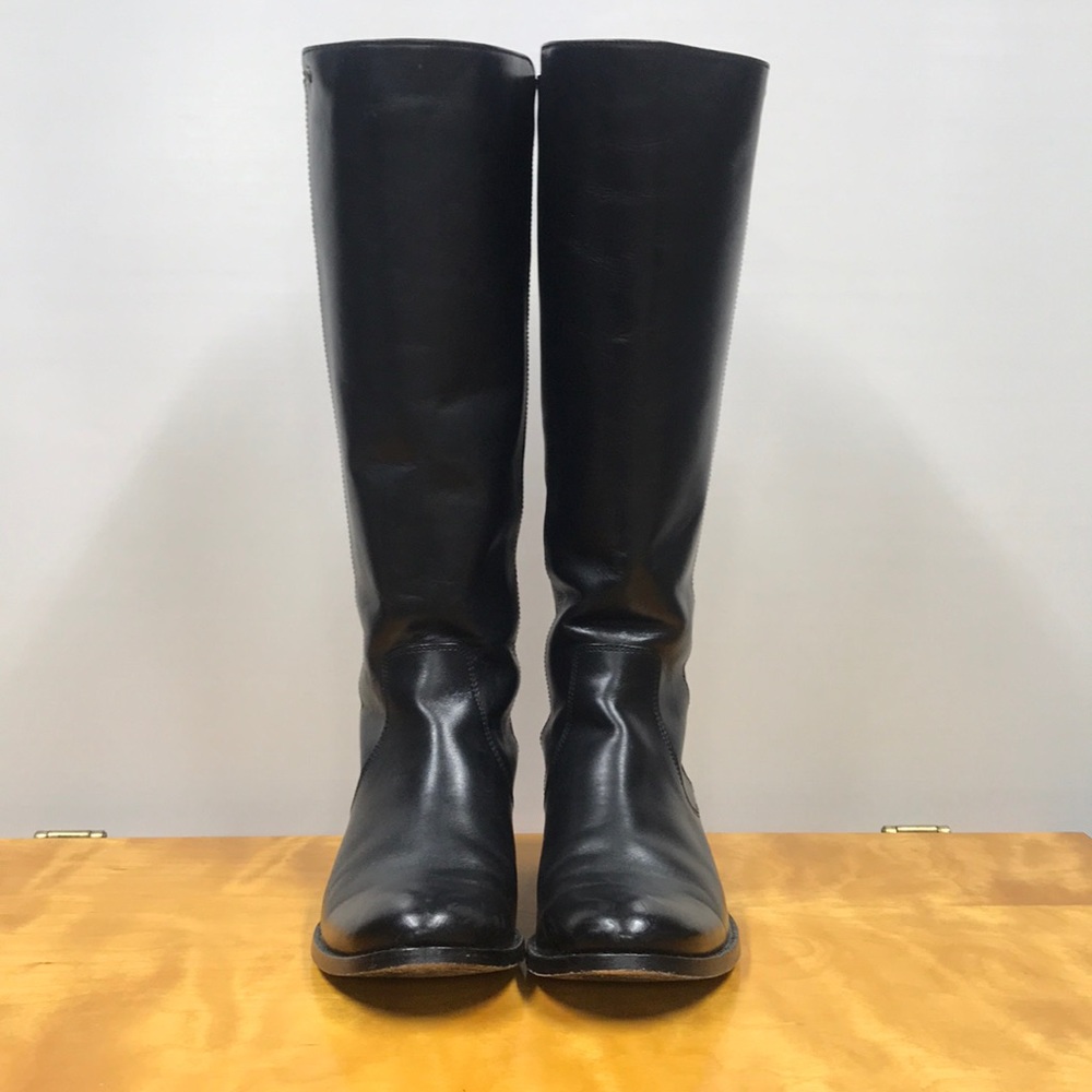 Frye Melissa Zip-Back Knee-High Riding Boots